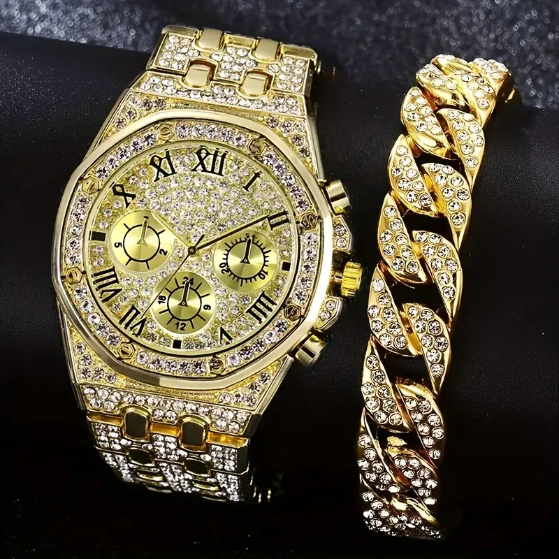 Icebox Jewelry Watches - Reloj de Cuarzo con Bisel Octagonal