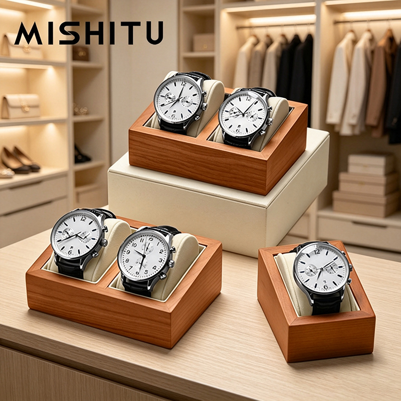 Jewelry And Watches Box - MISHITU Caja de Almacenamiento de Relojes