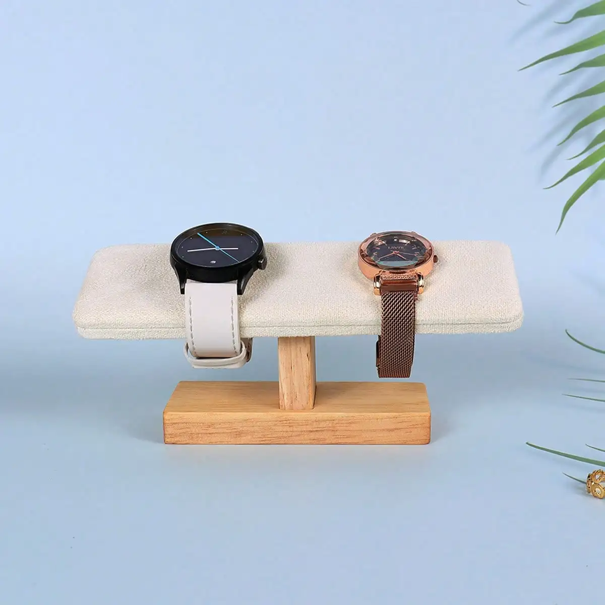 Jewelry And Watches Box - Soporte organizador de relojes de joyería: