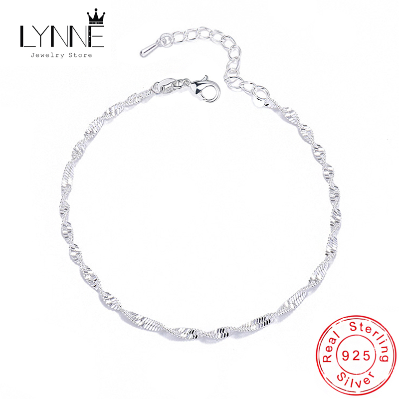 Anklet Foot Chain - Tobilleras de Plata de Ley 925