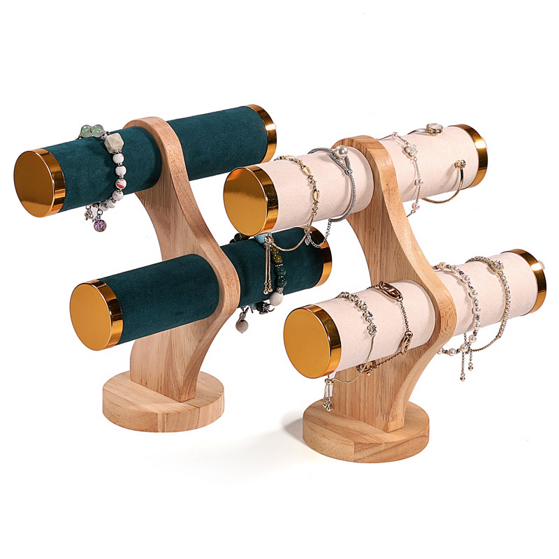 Jewelry Store For Watches - Expositor de Pulseras de Madera Curvada