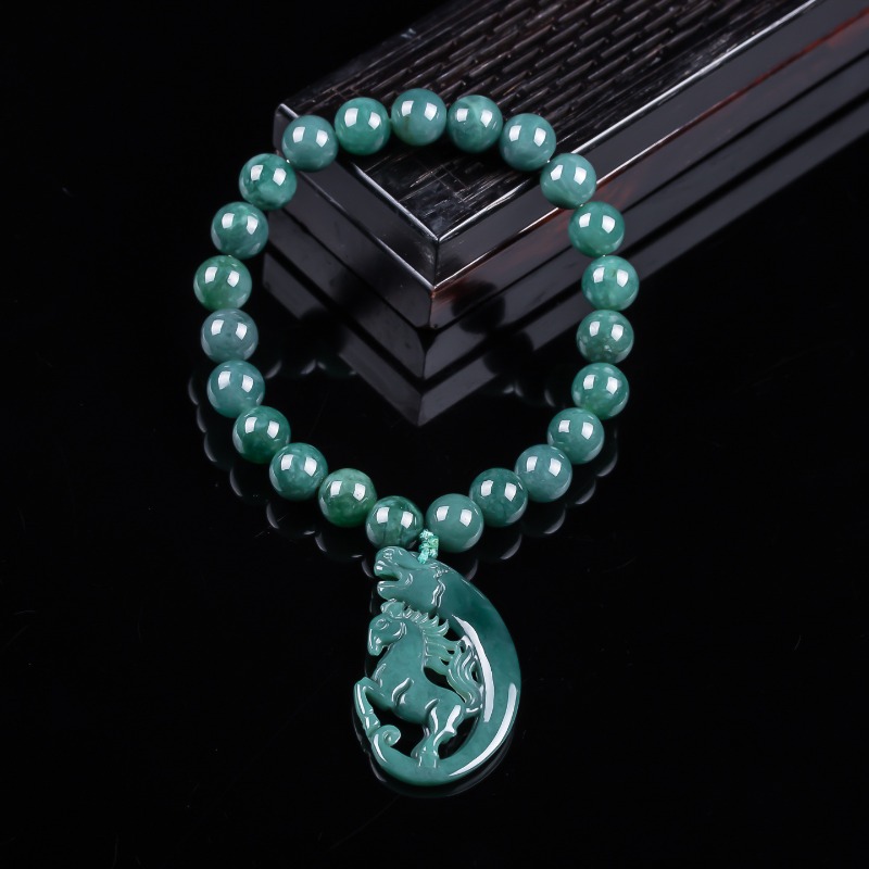 Pulsera de Jadeíta Natural Azu - Jewelry & Watches Spółka Z Ograniczoną Odpowiedzialnością reseña y precio