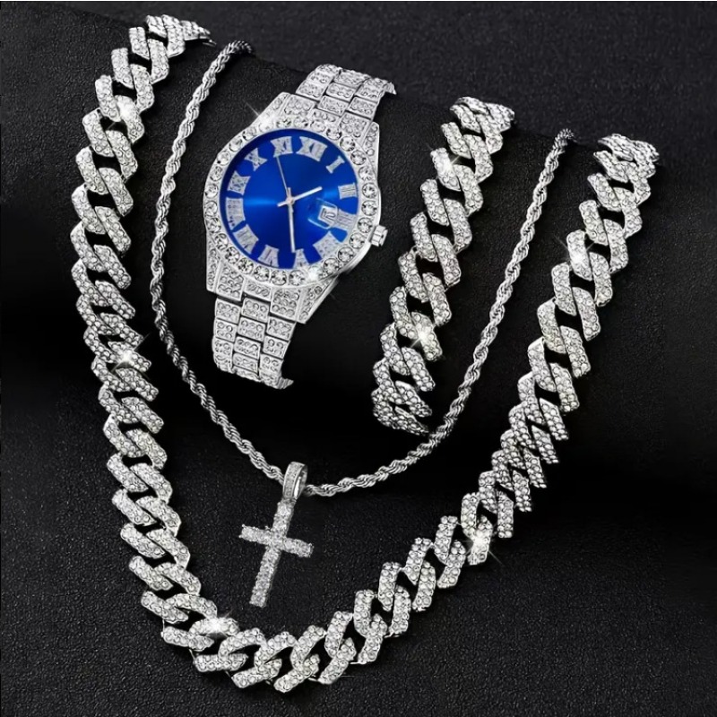 Juego de 3/4 piezas de reloj d - Icebox Jewelry Watches reseña y precio