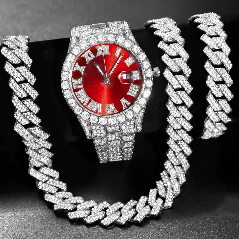 Juego de 3/4 piezas de reloj d - Icebox Jewelry Watches reseña y precio