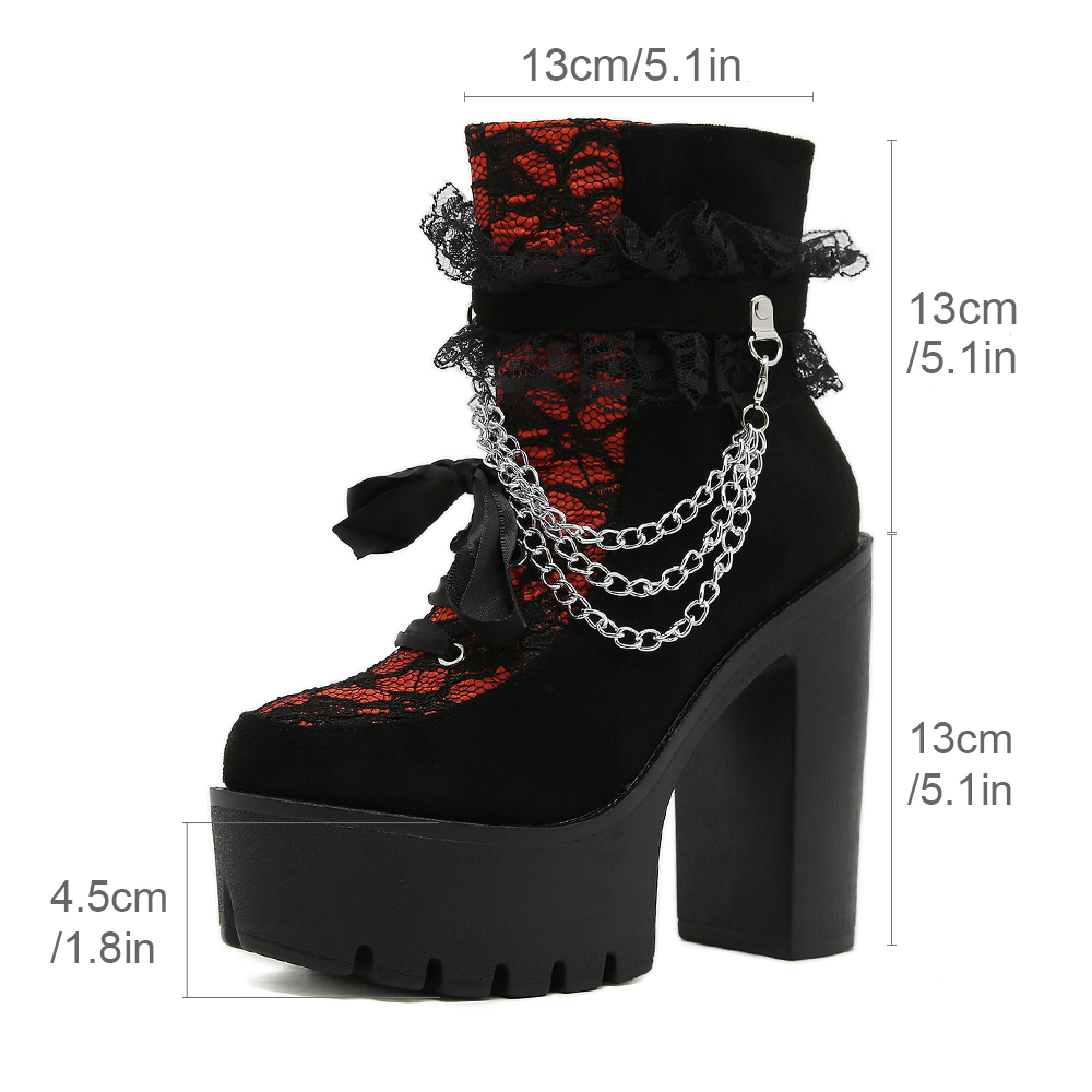 Gdgydh Botines de encaje gótic - Anklet Foot Chain reseña y precio