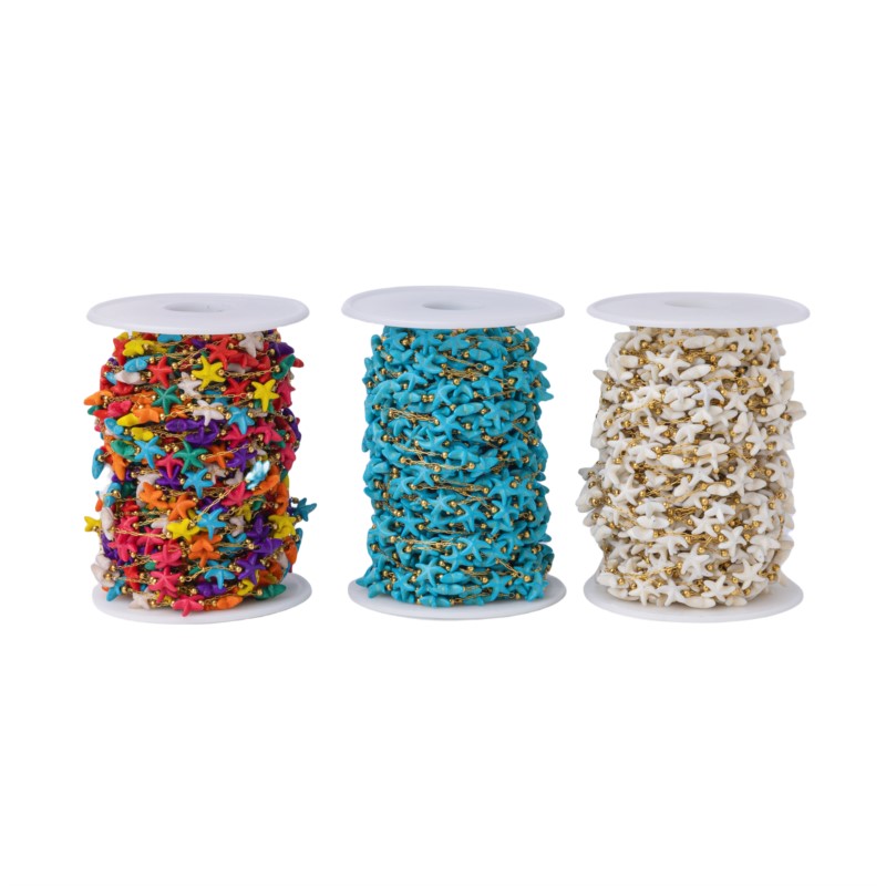 Cuentas turquesas de estrella  - Anklet Foot Chain reseña y precio