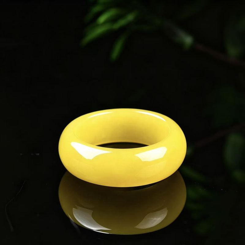 Anillo de jadeíta genuina de g - Jewelry & Watches Spółka Z Ograniczoną Odpowiedzialnością reseña y precio