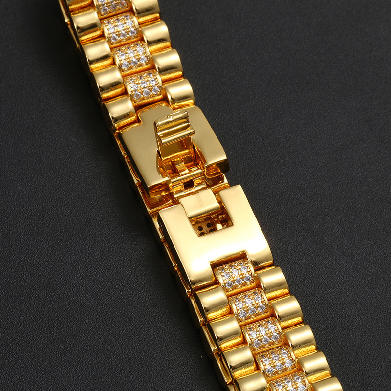 Pulsera de cadena de eslabones - Icebox Jewelry Watches reseña y precio