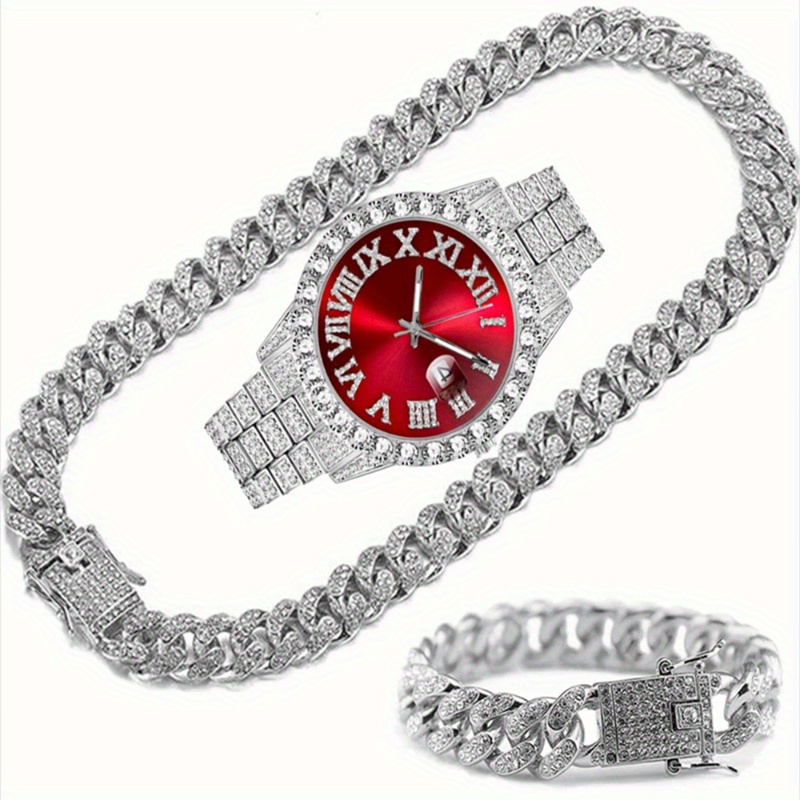Conjunto de reloj azul platead - Icebox Jewelry Watches reseña y precio