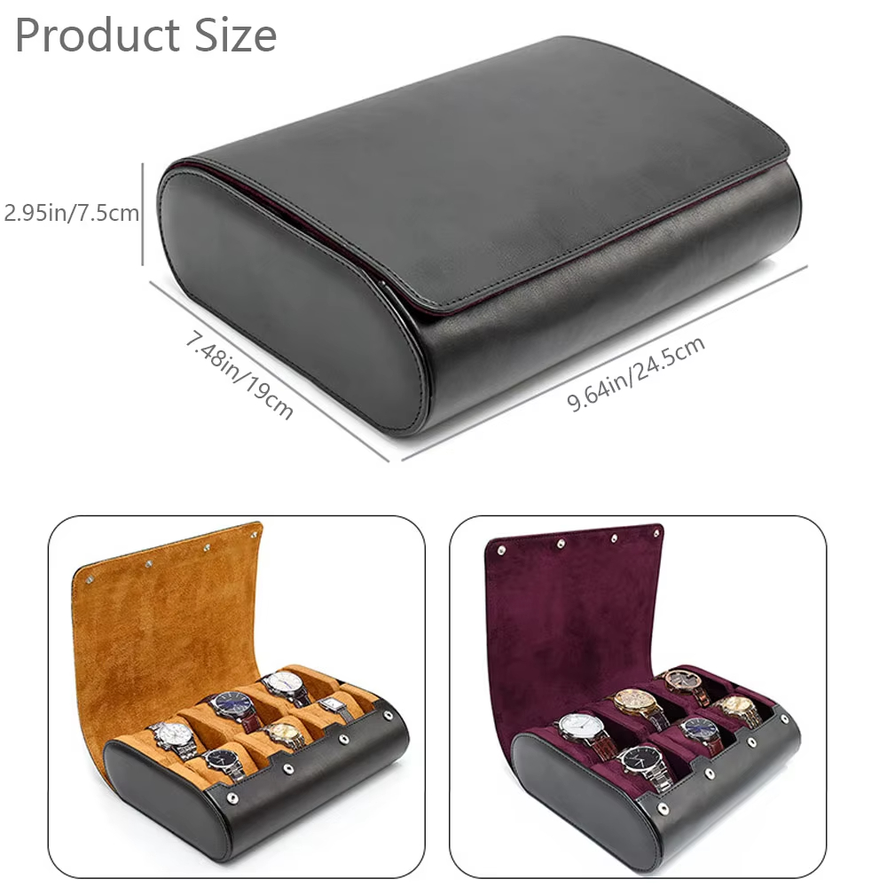 Estuche de viaje para relojes  - Jewelry And Watches Box reseña y precio
