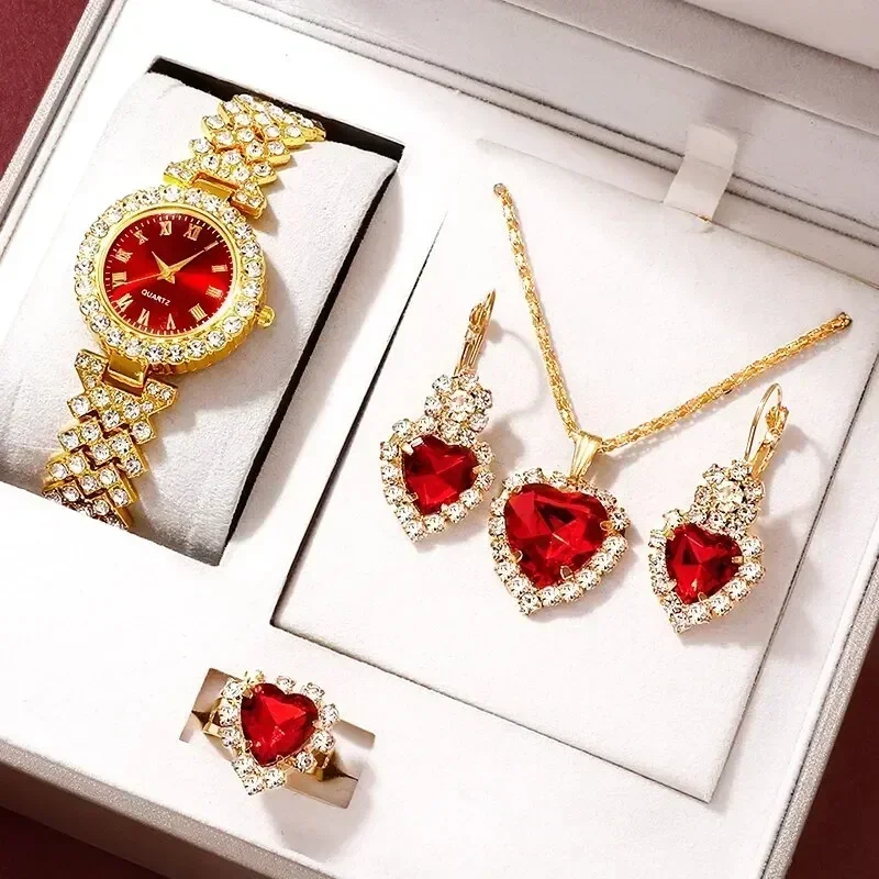 Reloj de lujo dorado para muje - Jewelry Watches Luxury reseña y precio