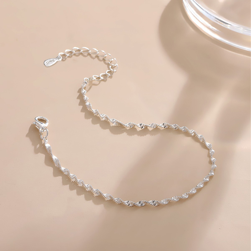 Tobilleras de Plata de Ley 925 - Anklet Foot Chain reseña y precio