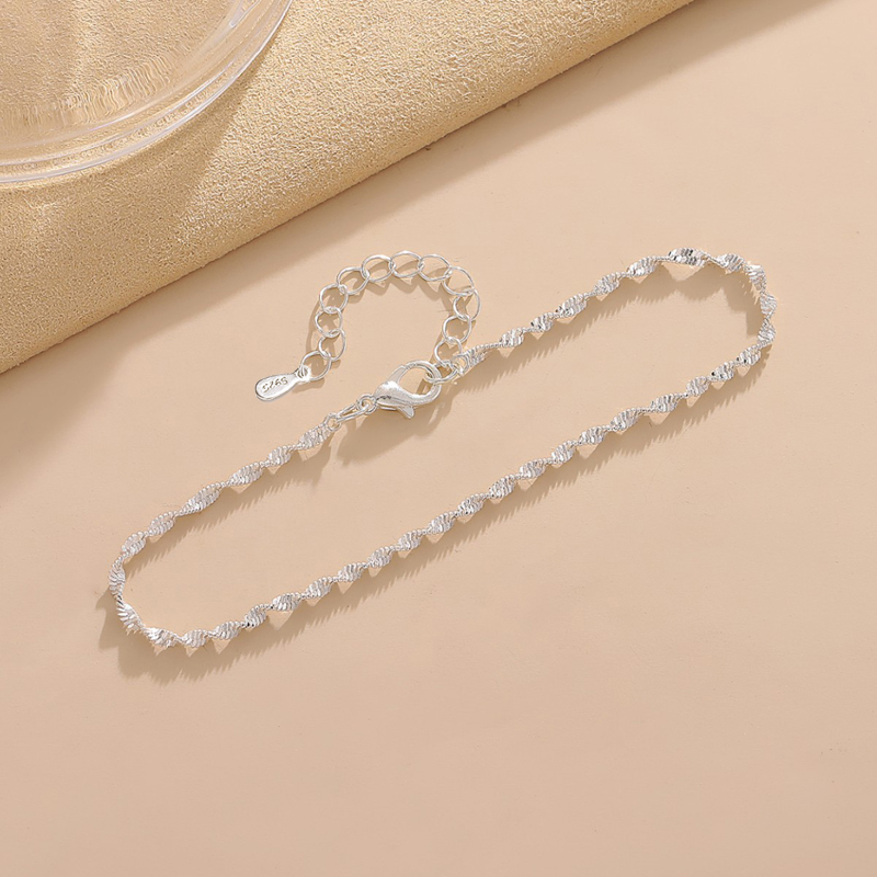 Tobilleras de Plata de Ley 925 - Anklet Foot Chain reseña y precio