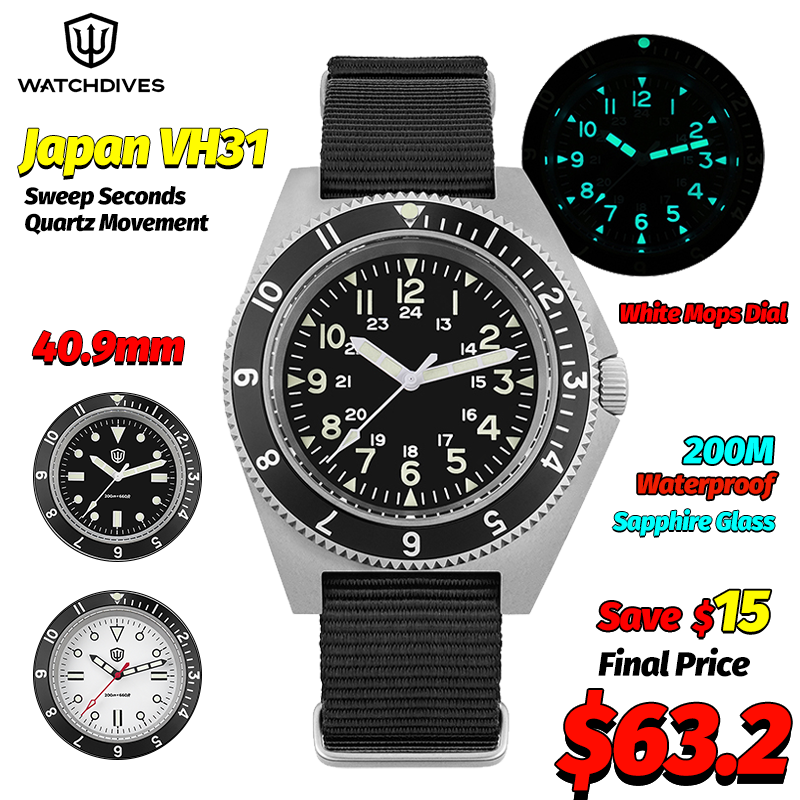 Watchdives WD1972 Reloj de cua - Jewelry And Watches Box reseña y precio
