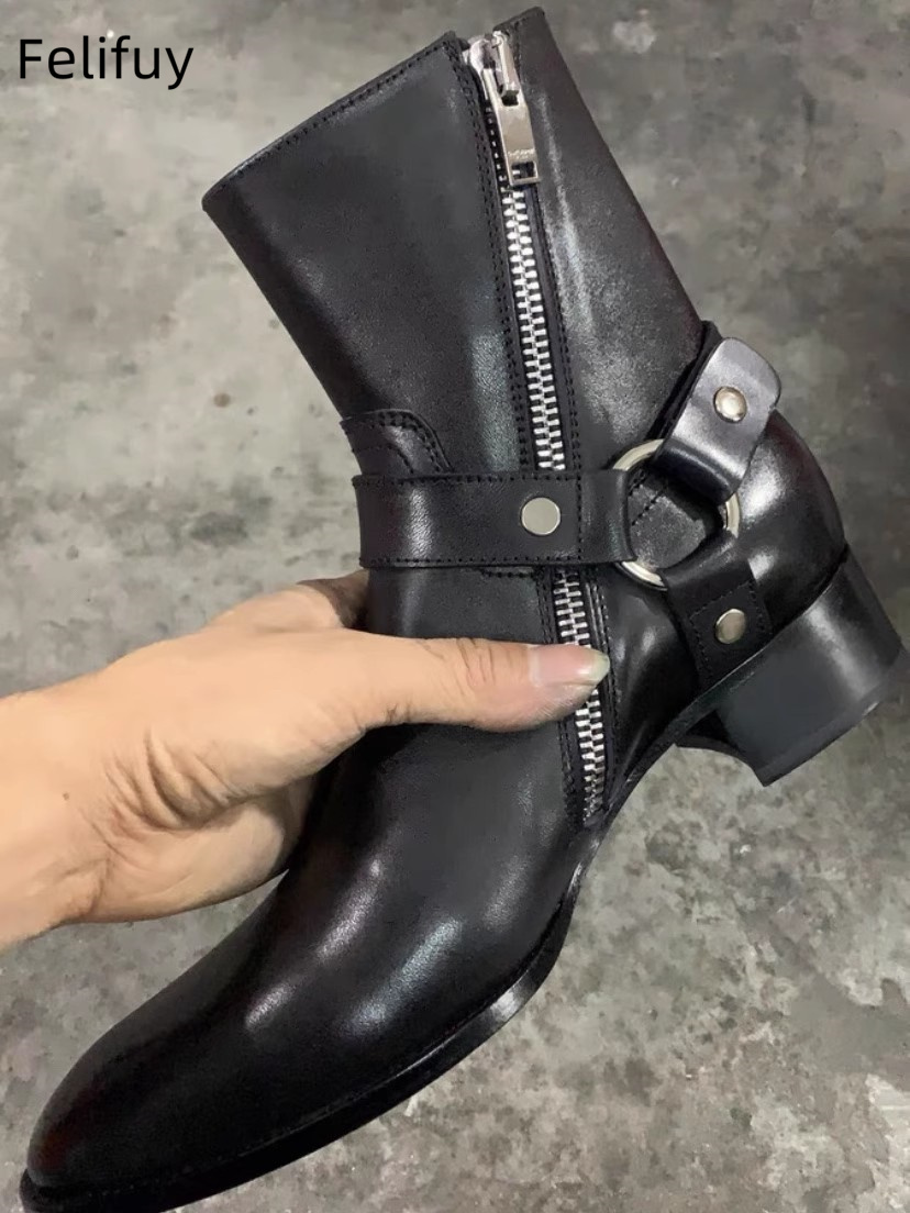Botas Chelsea con cadenas negr - Anklet Foot Chain reseña y precio