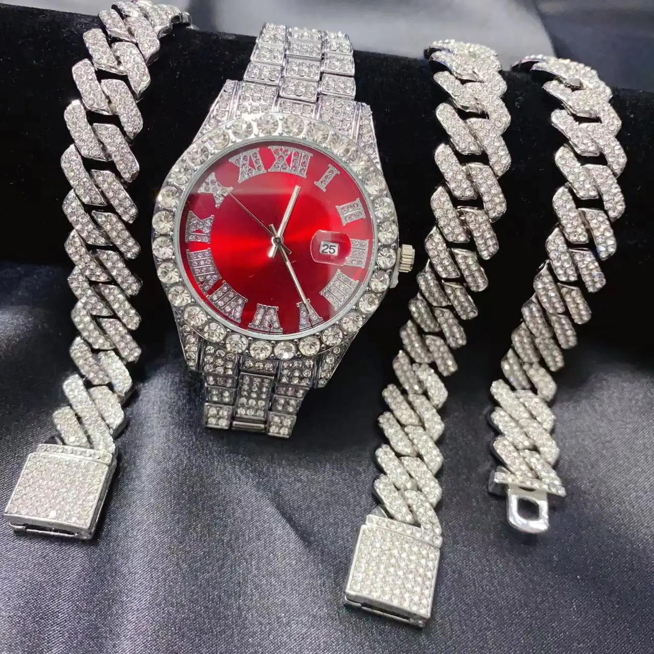 3 uds calendario de Hip Hop re - Icebox Jewelry Watches reseña y precio