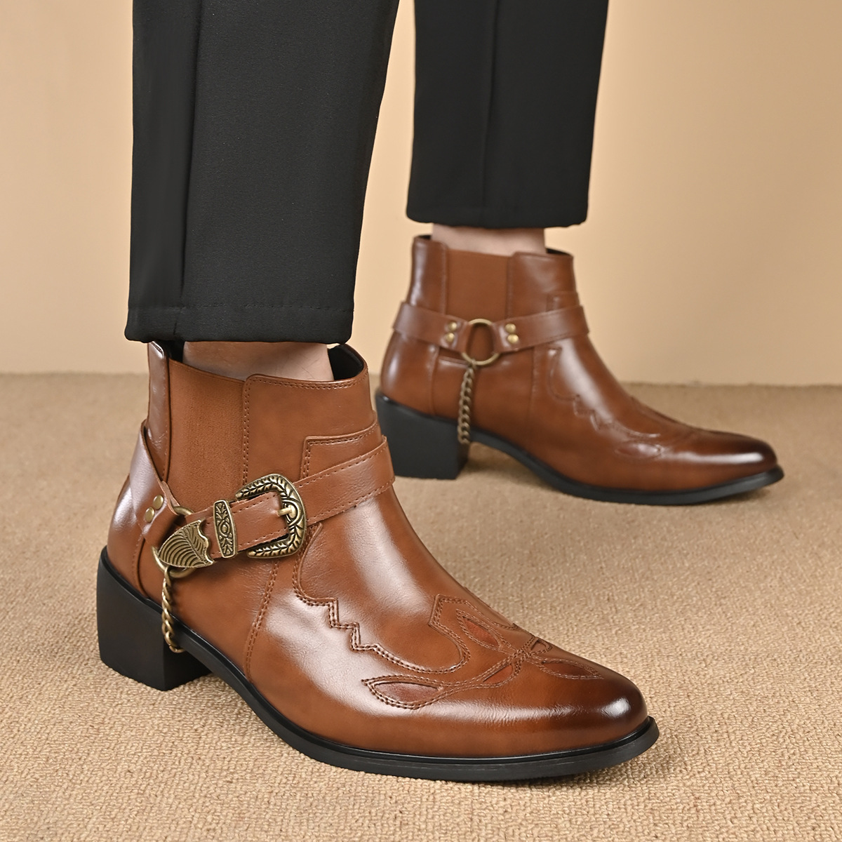 Botas de vaquero vintage de cu - Anklet Foot Chain reseña y precio