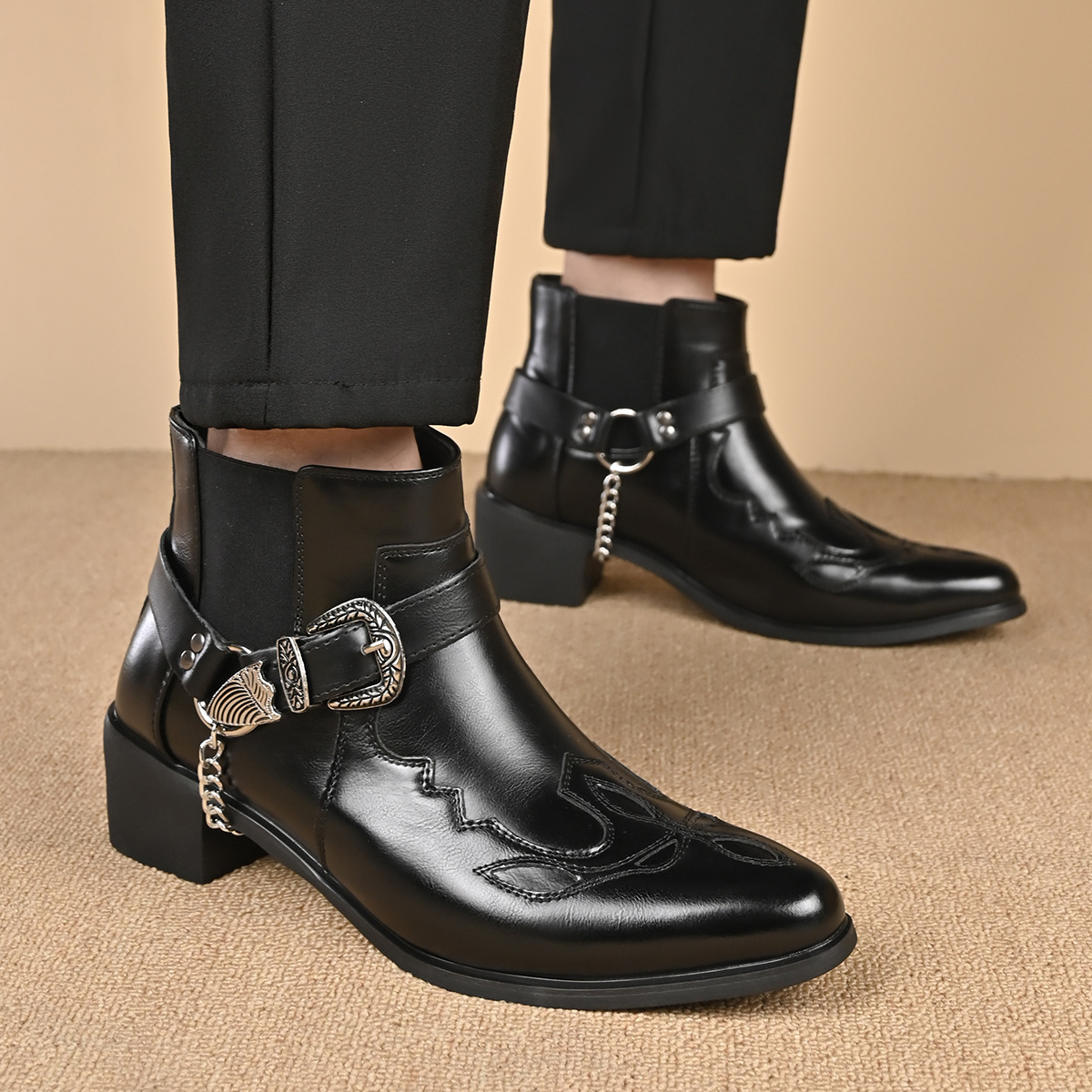 Botas de vaquero vintage de cu - Anklet Foot Chain reseña y precio