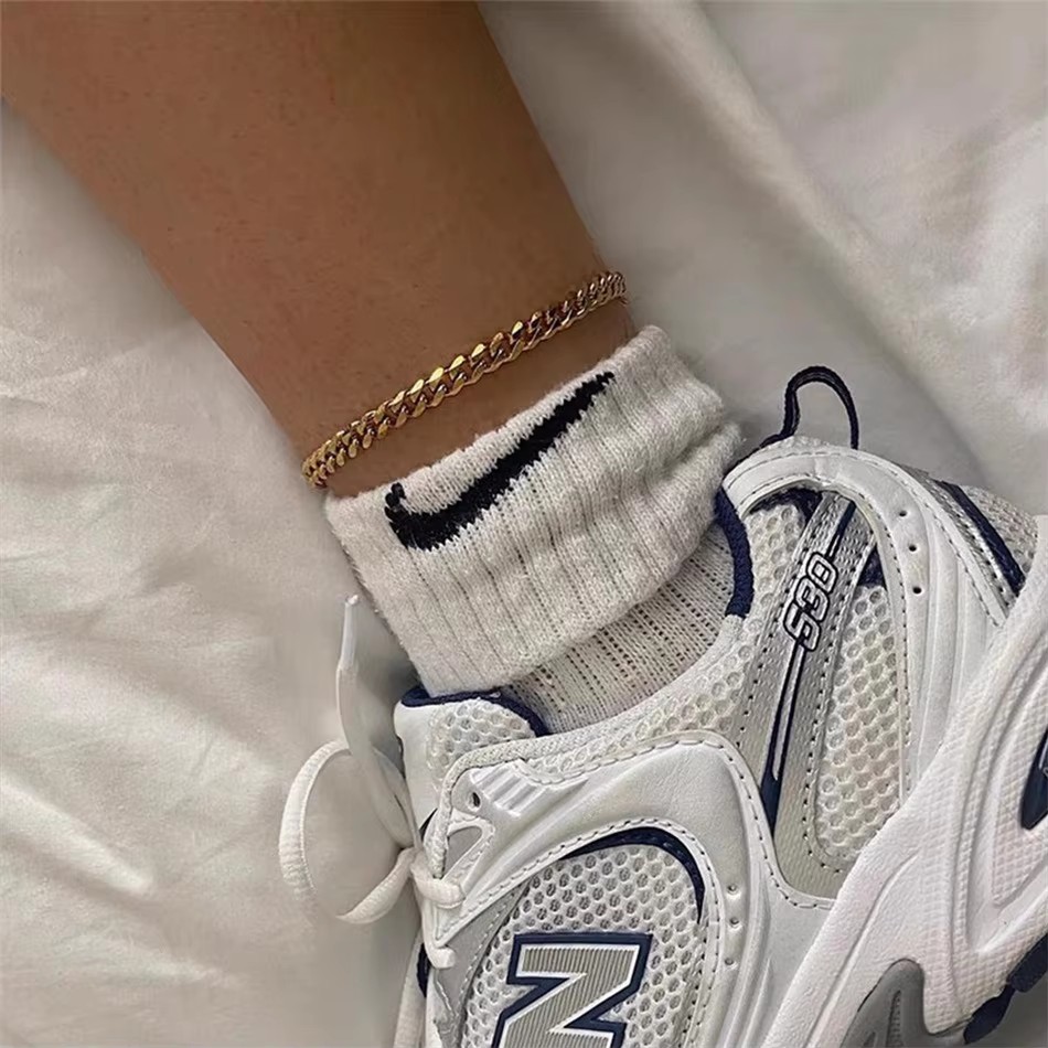 Tobilleras de cadena cubana si - Anklet Foot Chain reseña y precio